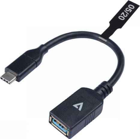 Image du produit V7 V7U3C-BLK-1E (0.10 m, USB 3.1)