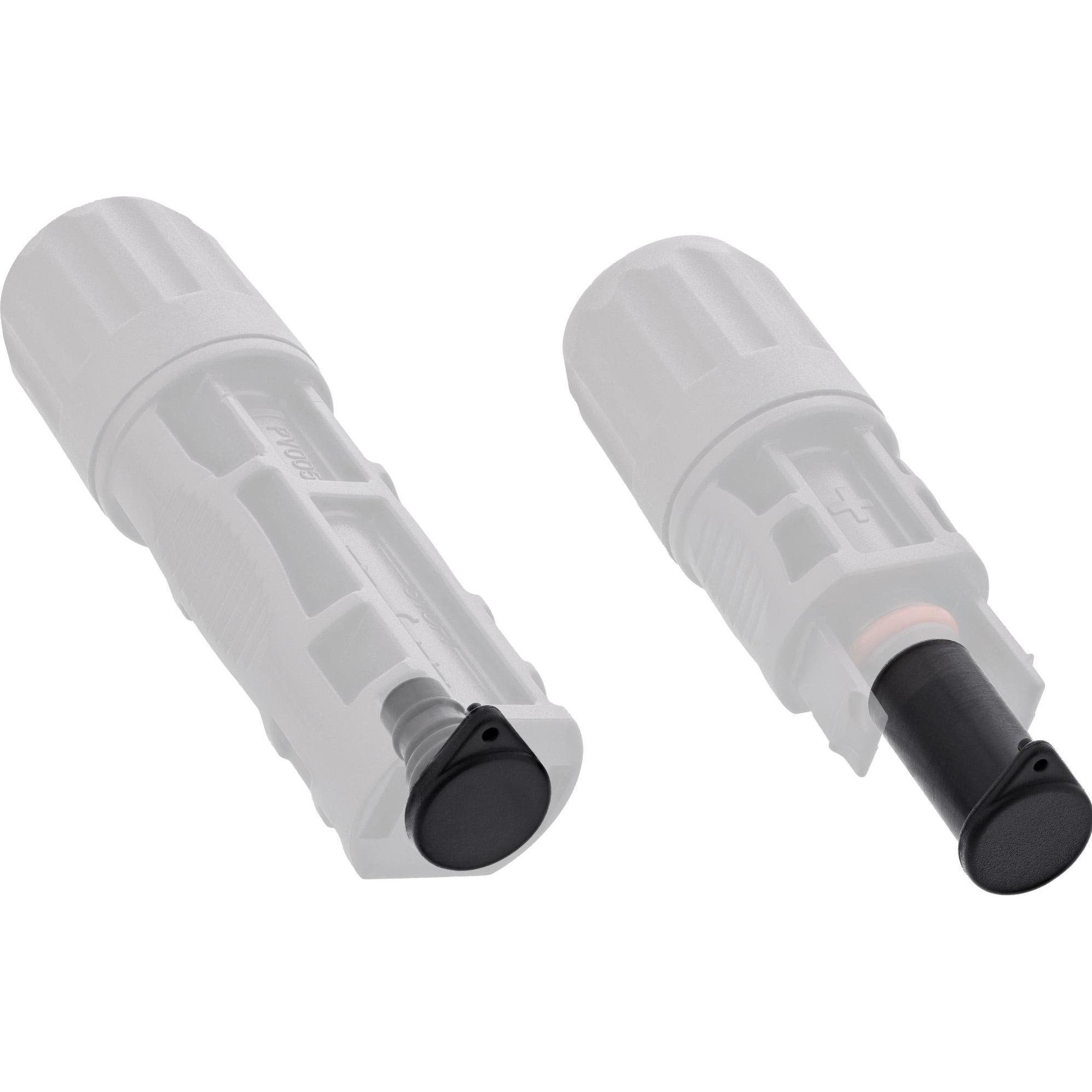 InLine, Accessori per energia solare,  Staubschutzkappen für Solar Photovoltaik Steckverbinder 10er Set (Spina solare)