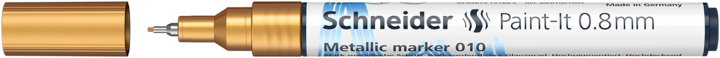 Valori nutrizionali e ingredienti Schneider Paint-It 010 Marchio metallizzato, 0,8 mm, argento metallizzato (oro metallizzato, 0.80 mm, 1 x)