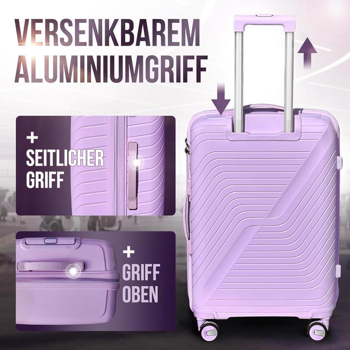 Actual product image DS-Lux 3-piece travel case set