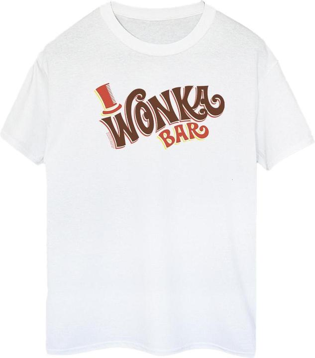 Immagine prodotto Willy Wonka & the Chocolate Factory Bar Logo Maglietta Ampia Donna (M)