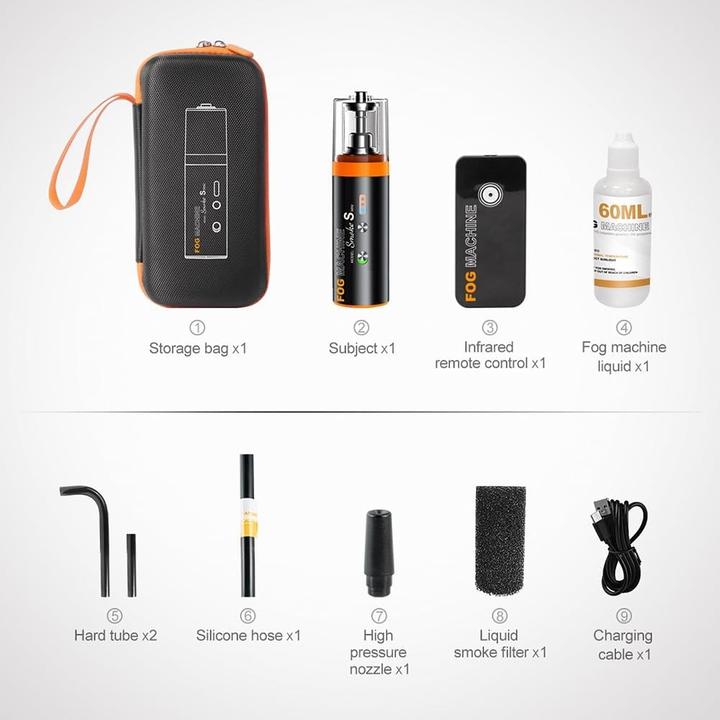 Immagine prodotto Lensgo Smoke S Mini macchina del fumo (Ulteriori accessori)