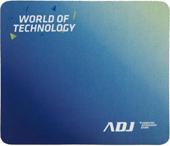 Produktbild ADJ TAPPETINO MOUSE PAD IN GOMMA BLU/GR RIPIEGABILE 210*180MM