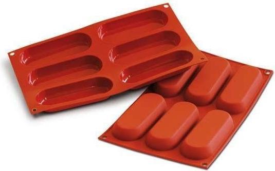 Produktbild Silikomart Sf103 Mould Nr.6 Savoiardi Mm 127,5x47 H 17 Mm In Polybag