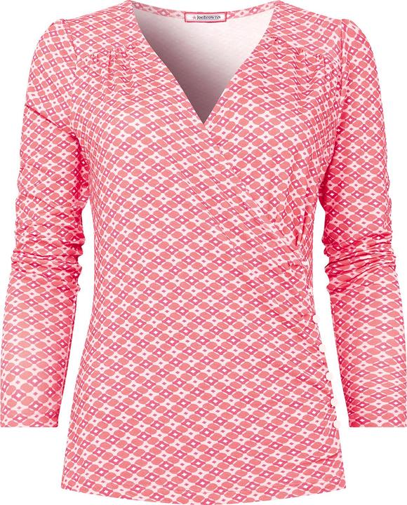 Joe Browns Geo Print Mock Wrap Top (46)