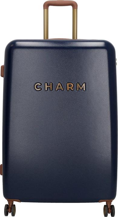 Actual product image Charm London Nice Travel Large suitcase - 75 cm - 95 liters - TSA Slot - Blue (95 l)