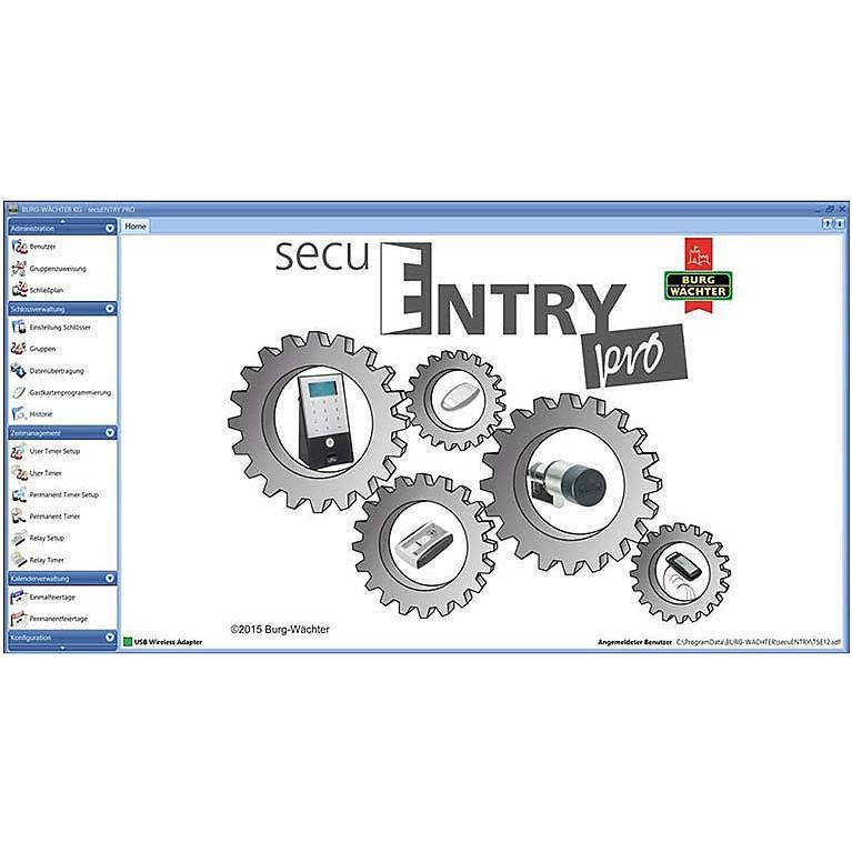 Burg Wächter secuENTRY pro 7083 System Software (ENTRY 7083 SOFTWARE)