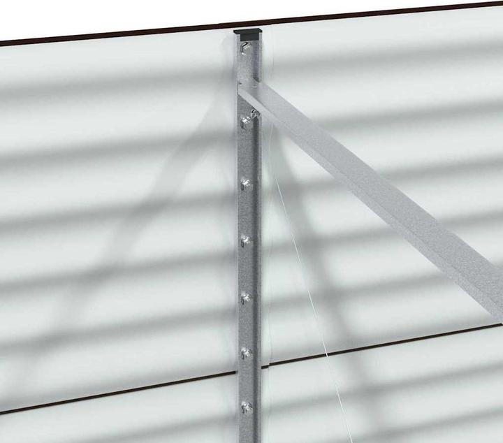 Produktbild vidaXL Metallpflanzer