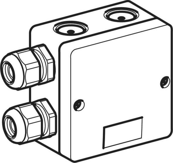 Actual product image Geberit Combination junction box