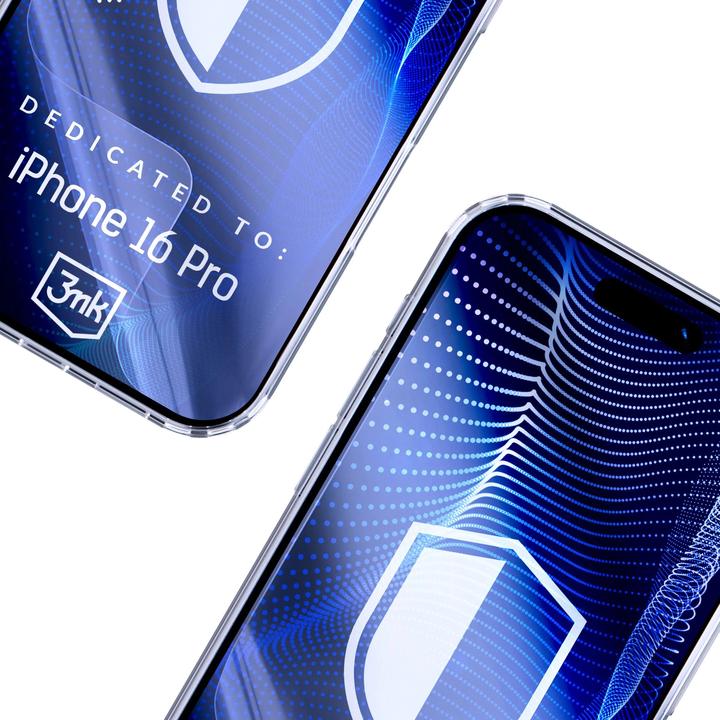 Actual product image 3MK FlexibleGlass Pro pro Apple iPhone 16 Pro (1 pcs., Apple iPhone 16 Pro)