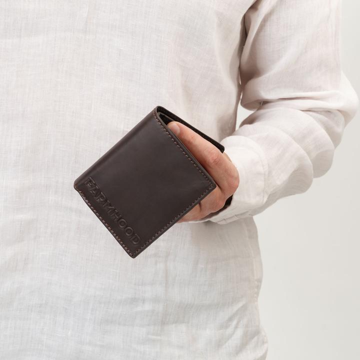 Produktbild Farmhood Nashville Geldbörse RFID Schutz Leder 10 cm