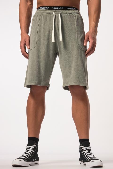 Immagine prodotto Sthuge Bermuda di spugna con cintura elastica, fino alla tg. 8XL (7XL)