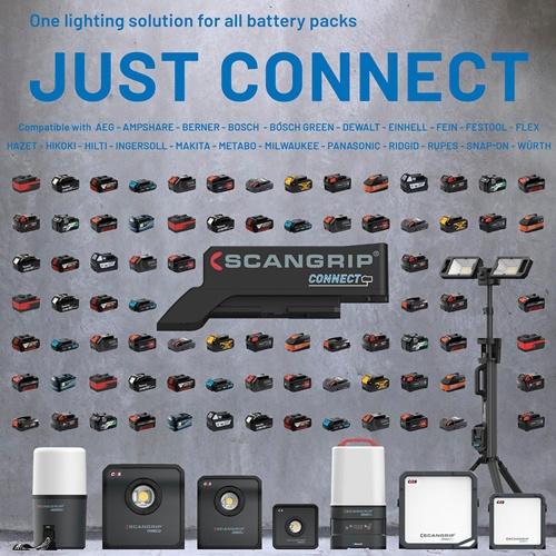 Immagine prodotto Scangrip Connettore per batterie Bosch da 18V