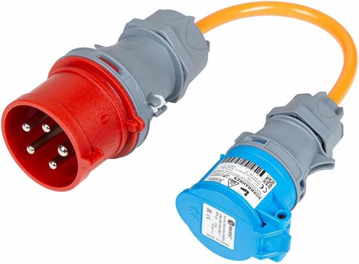 Normrahmen Adapter cable CEE16/3 - CEE32/5 (0.20 m)