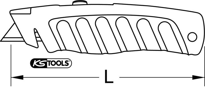 Produktbild KS Tools Profi-Universal-Messer