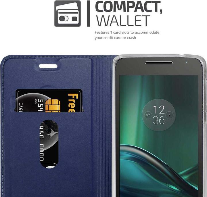 Produktbild Cadorabo Book Classy Style Cover (Motorola Moto G4 Play)