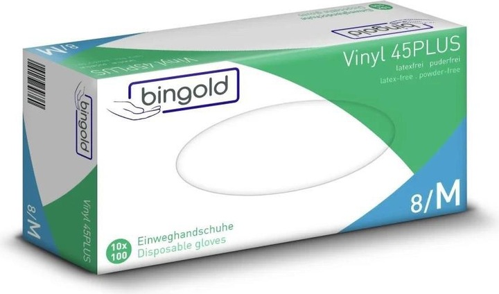 Produktbild Bingold Vinylhandschuhe (L)