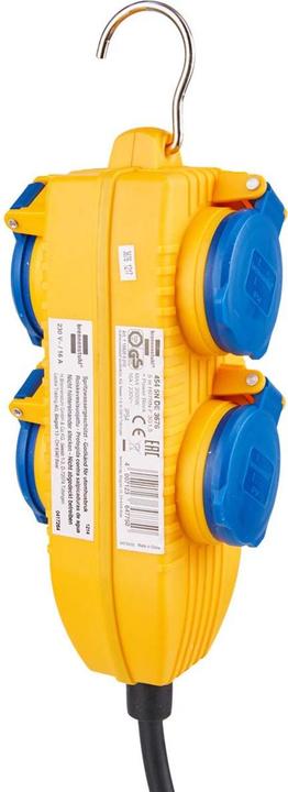 Produktbild Brennenstuhl Baustellenkabel IP54 mit Powerblock 5m schwarz H07RN-F3G1.5 (5 m)