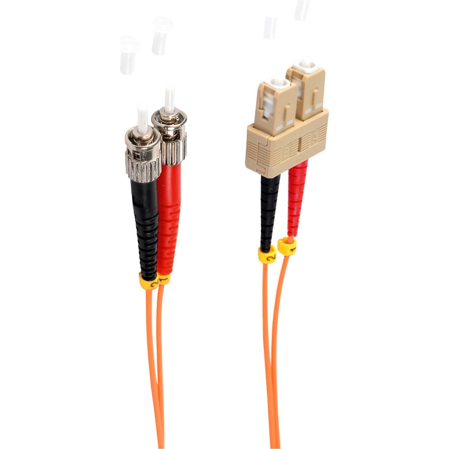 Thumbnail - Shiverpeaks -BASIC-S--Duplex Patchkabel SC/ST 50/125µ, OM2, 5,0m (U/FTP, 5 m), Netzwerkkabel