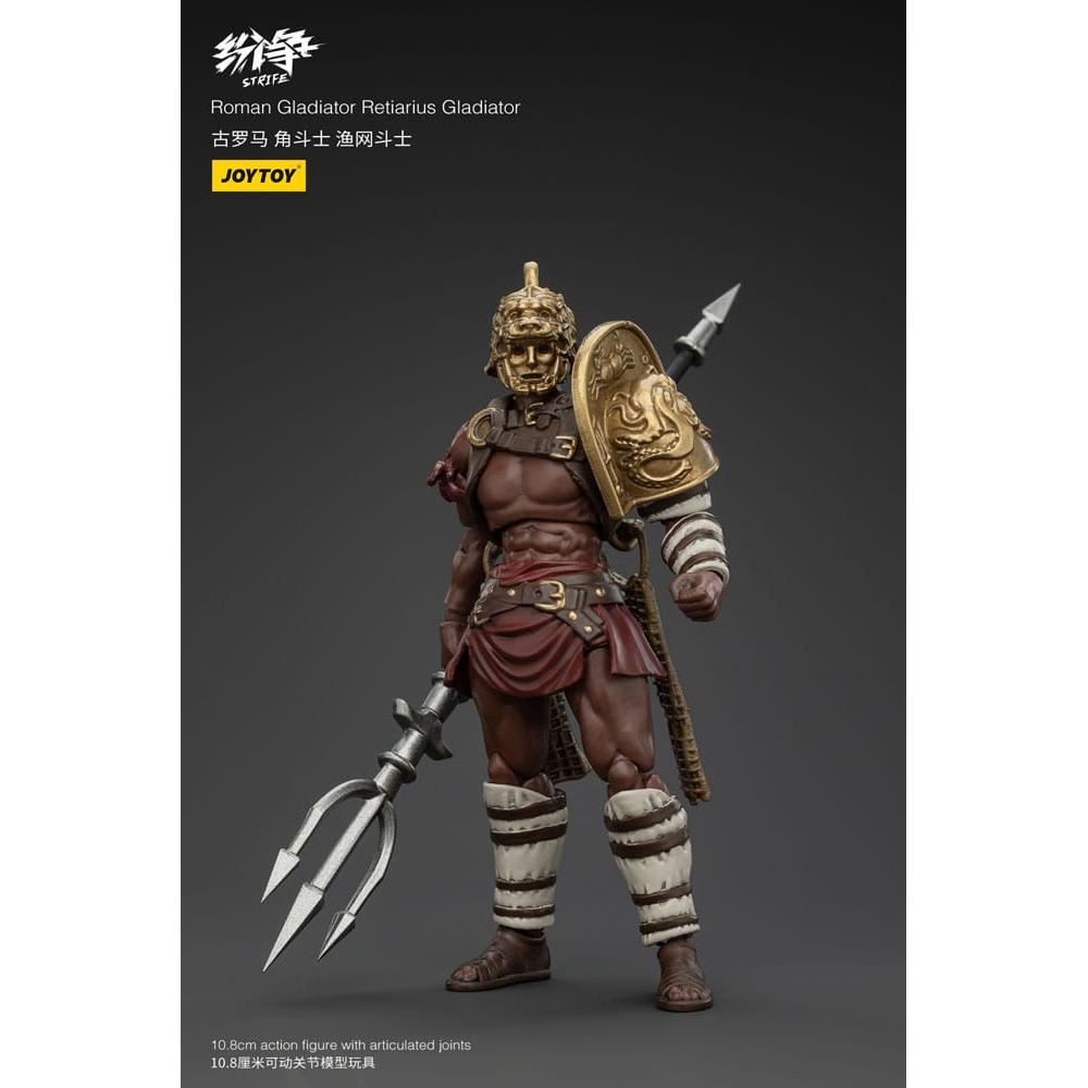 Joy Toy Strife Actionfigur 1/18 Roman Gladiator Retiarius Gladiator 11 cm (52980896)