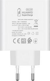 Produktbild iLike Adapter - HW-110600E00 Huawei Super Charge USB-A Travel Charger 66W White (Bulk) (66 W, 4 Ports)
