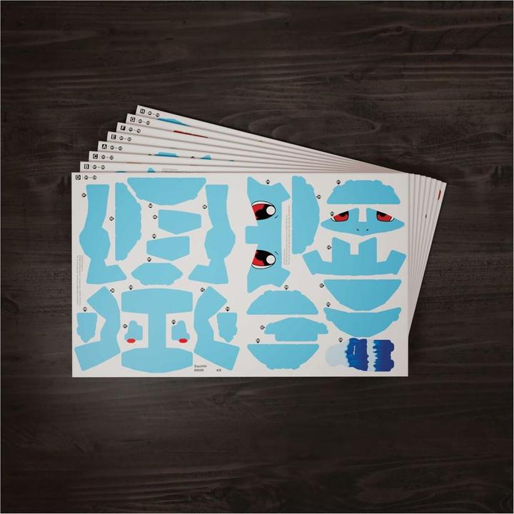 Actual product image 4D Puzzle Pokémon Schiggy