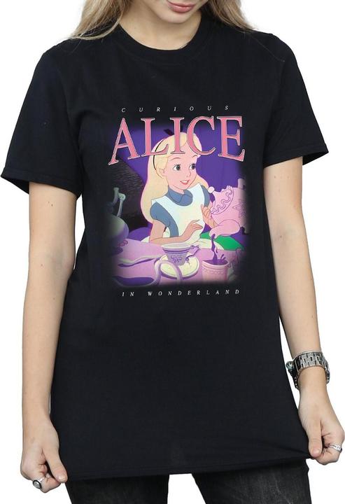 Immagine prodotto Disney Alice in Wonderland Montage Maglietta Ampia Donna (XXL)