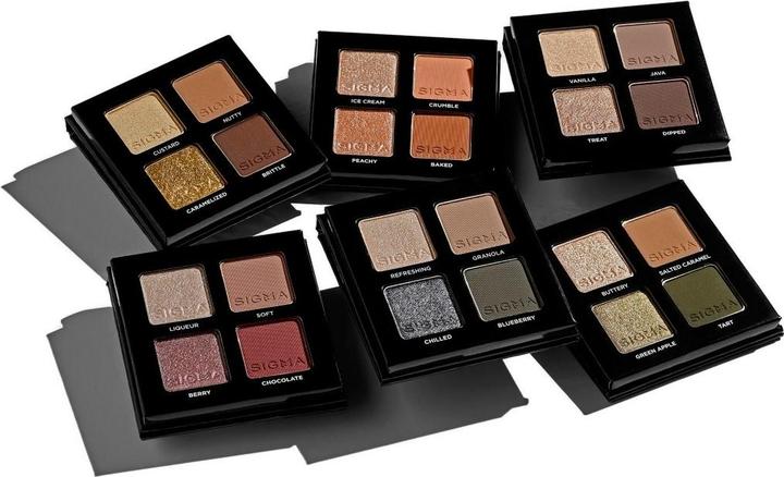 Produktbild Sigma Beauty Quad Eyeshadow Palette - Peach Pie 4g (Peach pie)