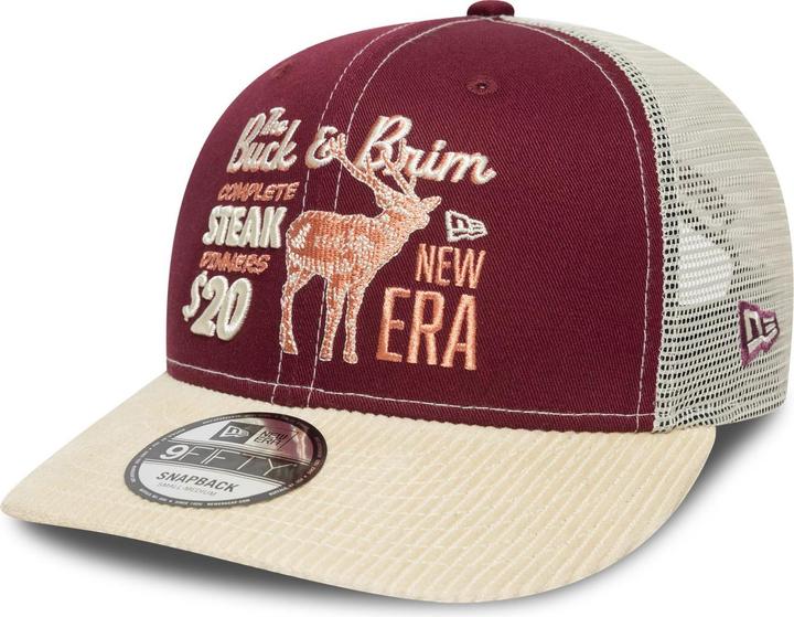 Actual product image New Era 9Fifty Trucker Snapback Cap - OUTDOOR forest red - M