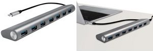 Produktbild LogiLink UA0310 (USB-C, 7 Ports)