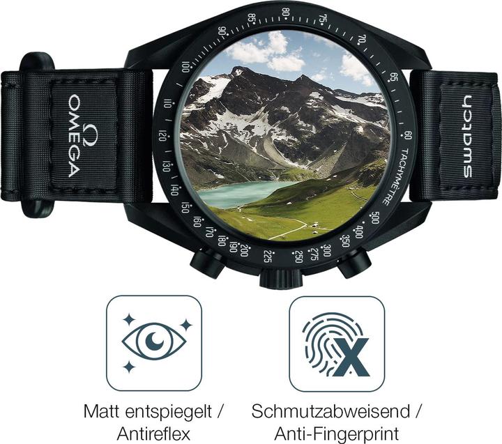 Actual product image Dipos Anti-Shock Screen Protector Matte (Omega x Swatch Speedmaster Moonswatch)