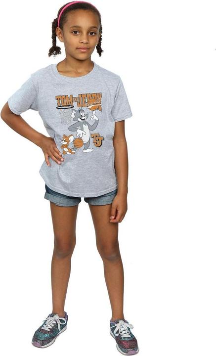 Produktbild Tom & Jerry Spinning Basketball TShirt Mädchen (116)