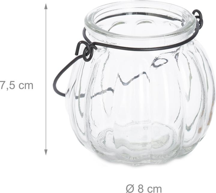 Immagine prodotto Relaxdays 12x lanterna (12 x, 8 x 8 x 7,5 cm)