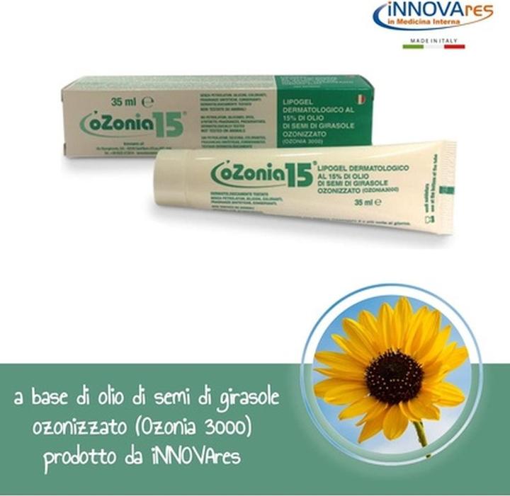 Produktbild Innovares Ozonia 15 Dermatological Ozone Lipogel Skin Protective Action Soothing and Moisturizing Cream 35ml (35 ml)