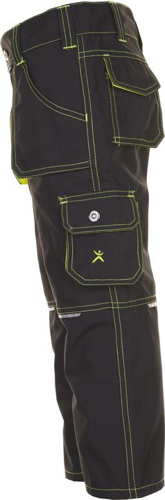 Image du produit Planam Pantalon à taille enfant Junior taille 110/116 anthracite/jaune (110)