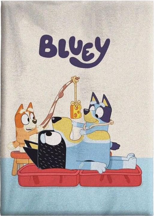 Actual product image Bluey Polar fleece blanket, 100x140cm (100 x 140 cm)