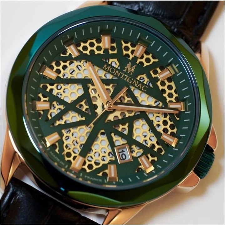 Immagine prodotto Montignac Orologio Round (Orologio da polso analogico, 42 mm)