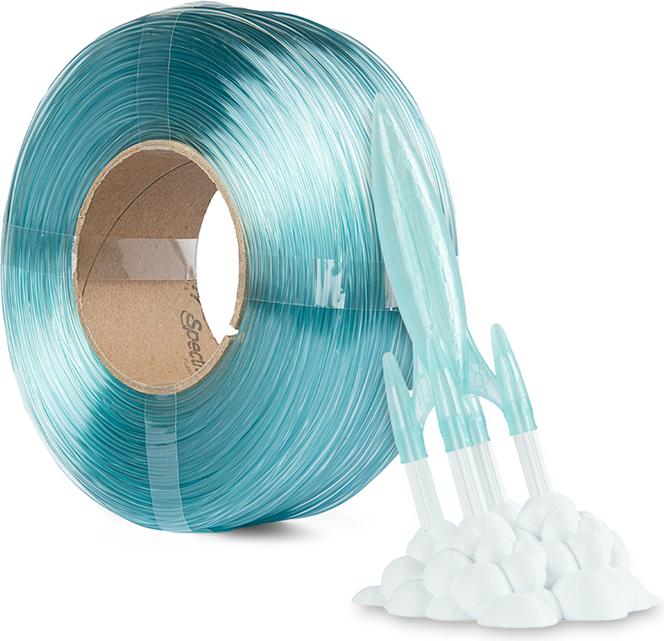 Immagine prodotto Filament High Speed PLA Refill Iceland Blue 1kg 1.75mm (PLA, 1.75 mm, 1000 g)