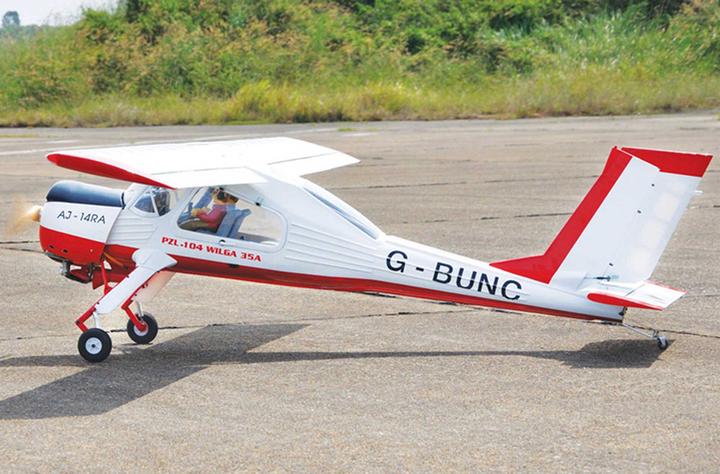 Actual product image Black Horse Wilga PZL-104 ARF 2240 mm (Multi motor)