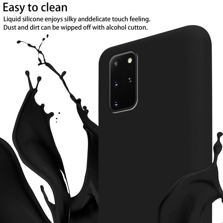 Actual product image Cadorabo TPU Cover Mobile Phone Chain Liquid (Samsung Galaxy S20+)