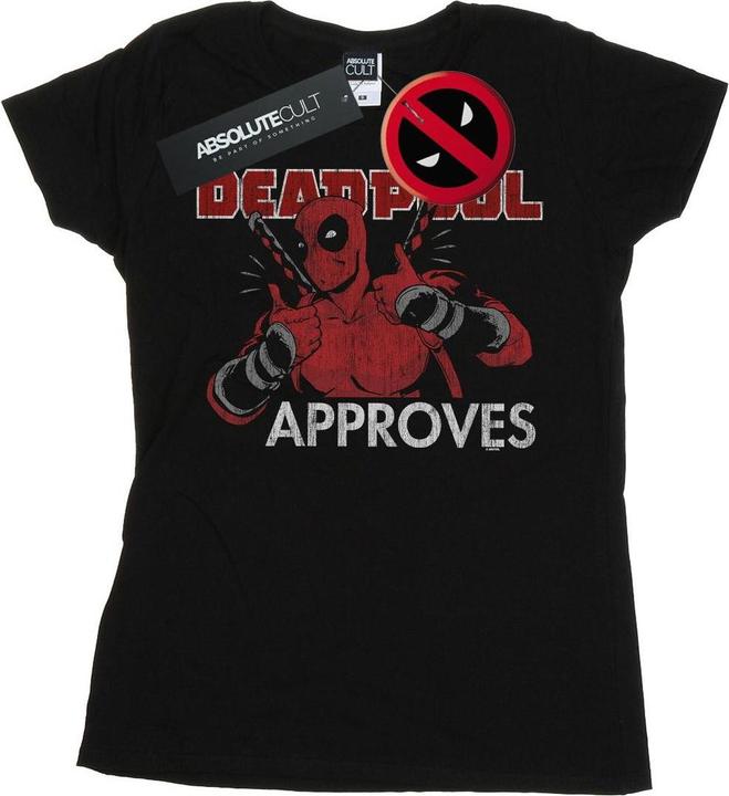 Image du produit - T-shirt DEADPOOL APPROVES - Femme (M)