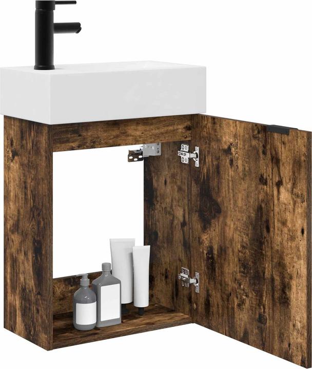 Produktbild vidaXL Badezimmerschrank (45.50 x 22.50 x 84 cm)