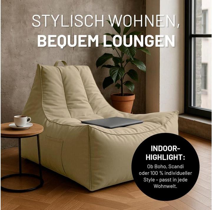 Produktbild Lumaland Sitzsack Lounge 380 L