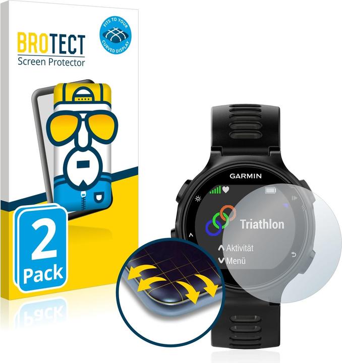 Productafbeelding BROTECT Volledig bedekkende screen protector (Forerunner 735XT)