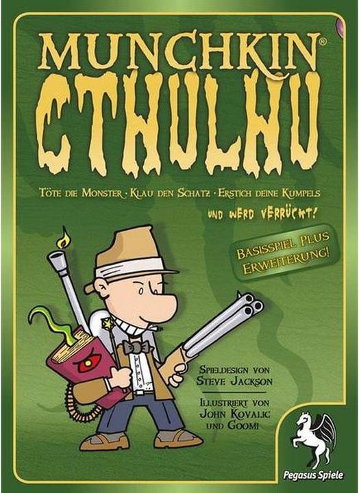 Actual product image Pegasus Munchkin Cthulhu 1+2 (German, 3 - 6 Players)