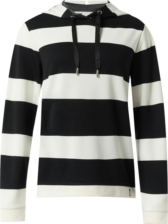 Produktbild Comma Sweatshirt Sweatshirt mit Kapuze und Blockstreifen (34)
