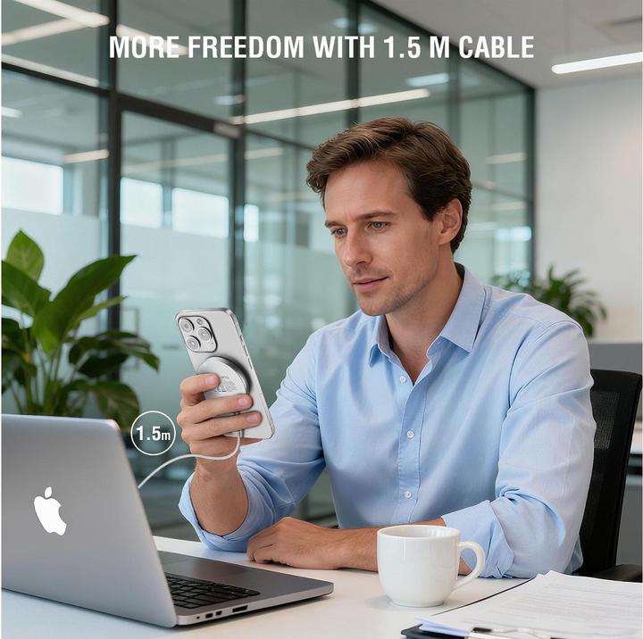 Actual product image 4smarts Kabelloses Ladegerät (25 W)