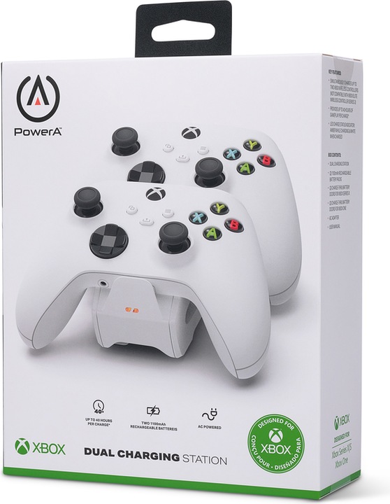 Image du produit PowerA La station de charge est pour les pavés numériques XBOX Series X | S / One (Xbox Series X, Xbox Series S, Xbox One S)