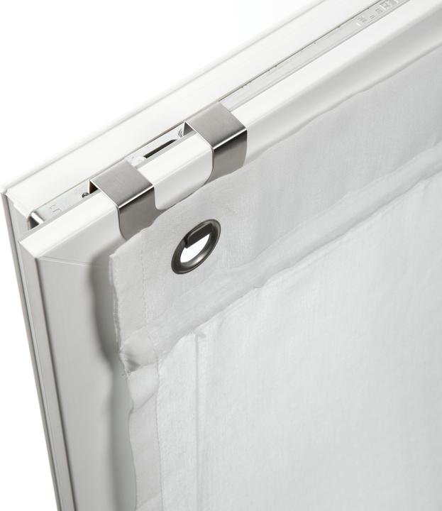 Image du produit Gardinia Crochets aspect inox, lot de 2