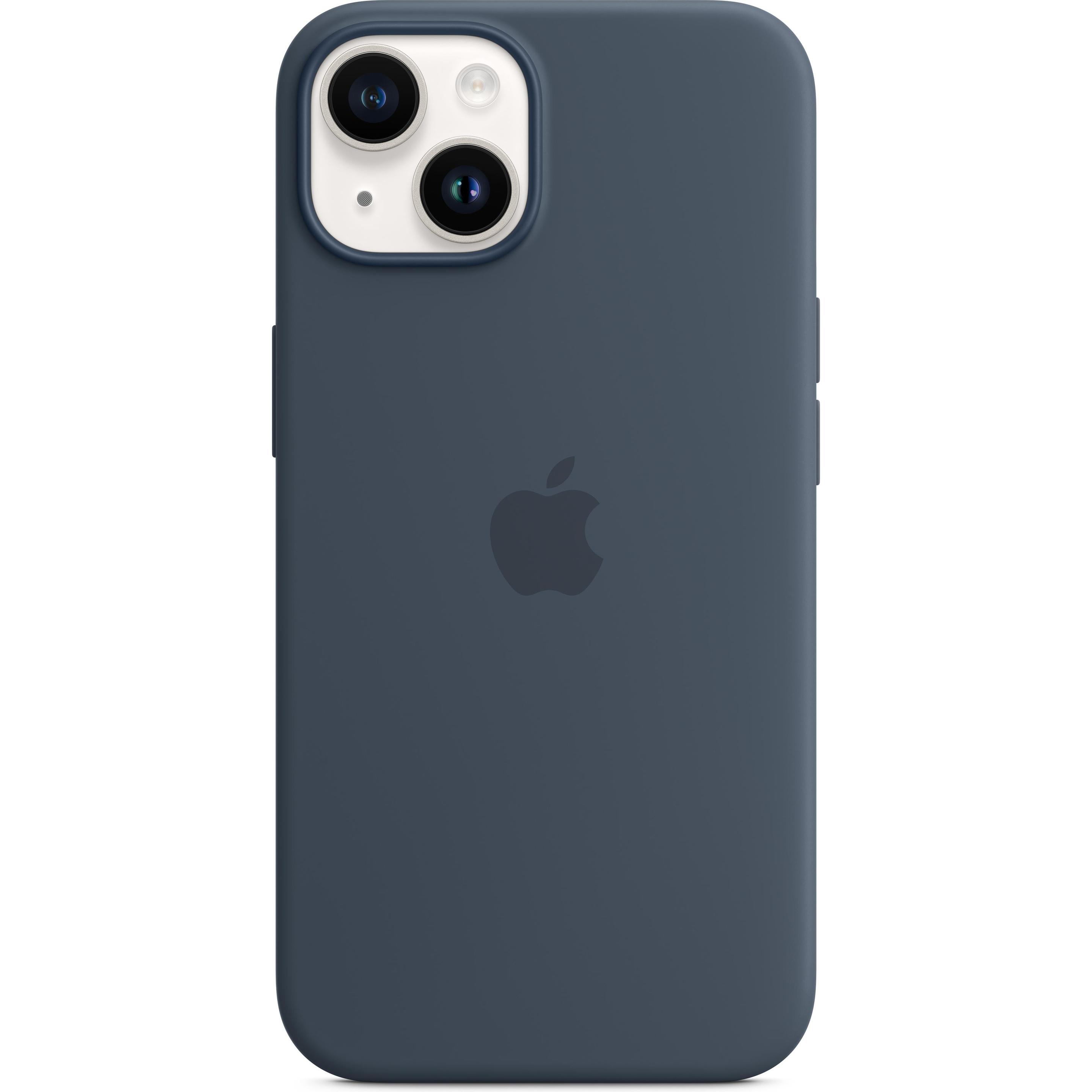 Apple Silicone Case with MagSafe (Apple iPhone 14), Smartphone Hülle, Blau